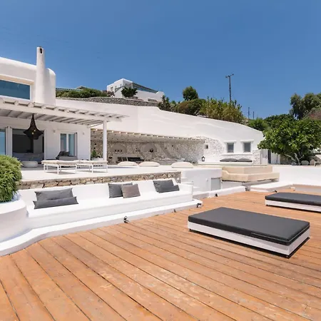 公寓 Greek Psarou Above Nammos Mykonos Town