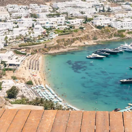 公寓 Greek Psarou Above Nammos Mykonos Town